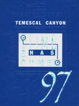 Temescal Canyon High School 1997 yearbook cover photo