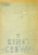Rufus King High School 1954 yearbook cover photo
