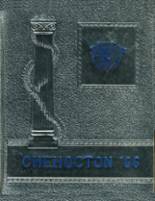 Hancock Central High School 1966 yearbook cover photo