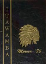 Itawamba Agricultural High School 1986 yearbook cover photo