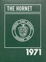 Hart Academy 1971 yearbook cover photo