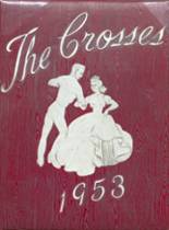 Las Cruces High School 1953 yearbook cover photo