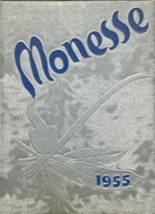 1955 Momence High School Yearbook from Momence, Illinois cover image