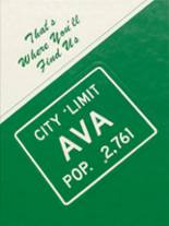 1986 Ava High School Yearbook from Ava, Missouri cover image