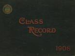 Northeast Preparatory School 1908 yearbook cover photo