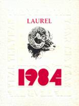 Laurel Valley High School 1984 yearbook cover photo