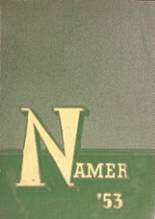 Holy Name High School 1953 yearbook cover photo