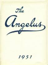 Holy Angels Academy 1951 yearbook cover photo