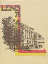 Washington High School 1978 yearbook cover photo