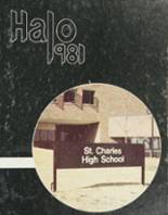 St. Charles High School 1981 yearbook cover photo