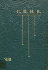 Cut Bank High School 1940 yearbook cover photo