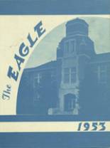 Hugoton High School 1953 yearbook cover photo