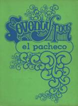 Los Banos High School 1974 yearbook cover photo