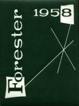 Evergreen High School 1958 yearbook cover photo