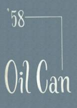 Oil City High School 1958 yearbook cover photo