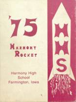 Harmony High School 1975 yearbook cover photo