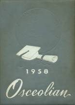 Philipsburg-Osceola High School 1958 yearbook cover photo
