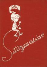 Sturgis High School 1958 yearbook cover photo