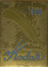 Eau Claire High School (thru 1958) 1950 yearbook cover photo