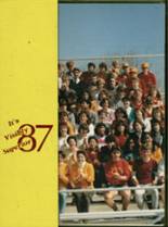 Brecksville-Broadview High School 1987 yearbook cover photo