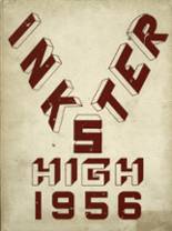 Inkster High School 1956 yearbook cover photo