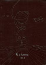 Unionville-Sebewaing High School 1954 yearbook cover photo