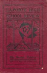 La Porte High School 1907 yearbook cover photo