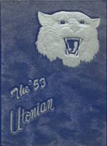 Uniontown High School 1953 yearbook cover photo