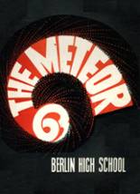 Berlin High School 1963 yearbook cover photo