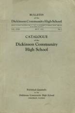 Dickinson High School yearbook