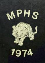 Mt. Pleasant High School 1974 yearbook cover photo