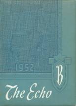 Bonaire School 1952 yearbook cover photo