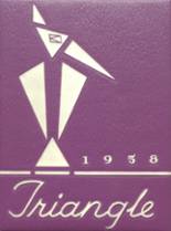 Martinsburg High School 1958 yearbook cover photo