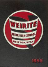 Weir High School 1956 yearbook cover photo