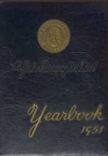 1951 John Burroughs School Yearbook from Ladue, Missouri cover image