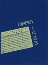 1983 Maria High School Yearbook from Chicago, Illinois cover image