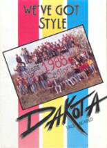 Dakota High School 1988 yearbook cover photo