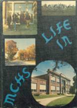 Marengo Community High School 1974 yearbook cover photo