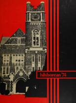 Hillsborough High School 1974 yearbook cover photo