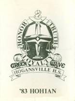Hogansville High School 1983 yearbook cover photo