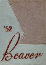 Beaverton High School 1952 yearbook cover photo