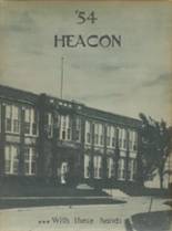 Alden-Hebron High School 1954 yearbook cover photo