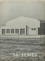 Mulberry Grove High School 1954 yearbook cover photo