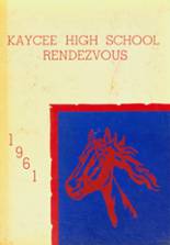 1961 Kaycee High School Yearbook from Kaycee, Wyoming cover image