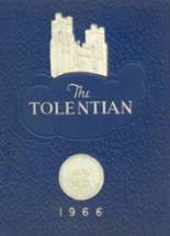 St. Nicholas of Tolentine High School 1966 yearbook cover photo