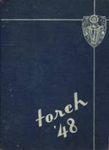 Mother of God Academy 1948 yearbook cover photo