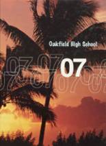 Oakfield High School 2007 yearbook cover photo