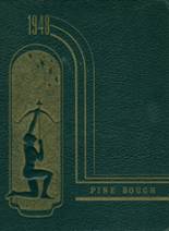 Pine River High School 1948 yearbook cover photo
