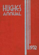 Hughes High School 1932 yearbook cover photo