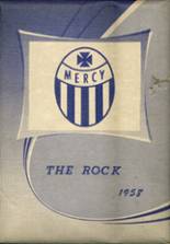 St. Peter's High School 1958 yearbook cover photo
